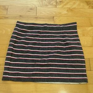 New lemlem striped mini skirt for madewell large